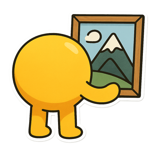 emoji finished painting
