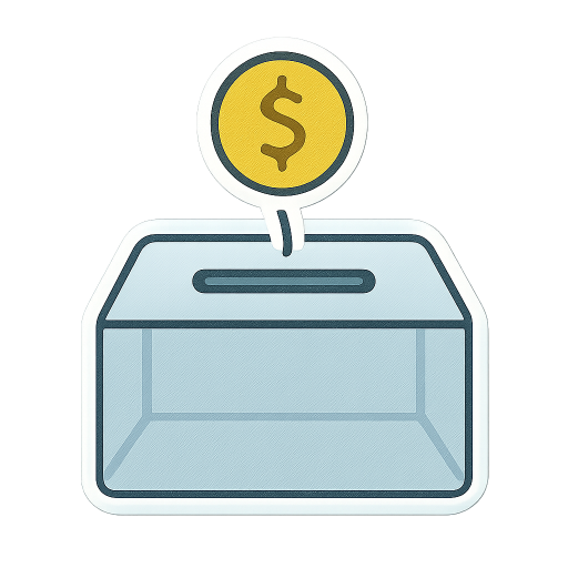 making donation