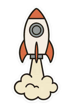 rocket rising
