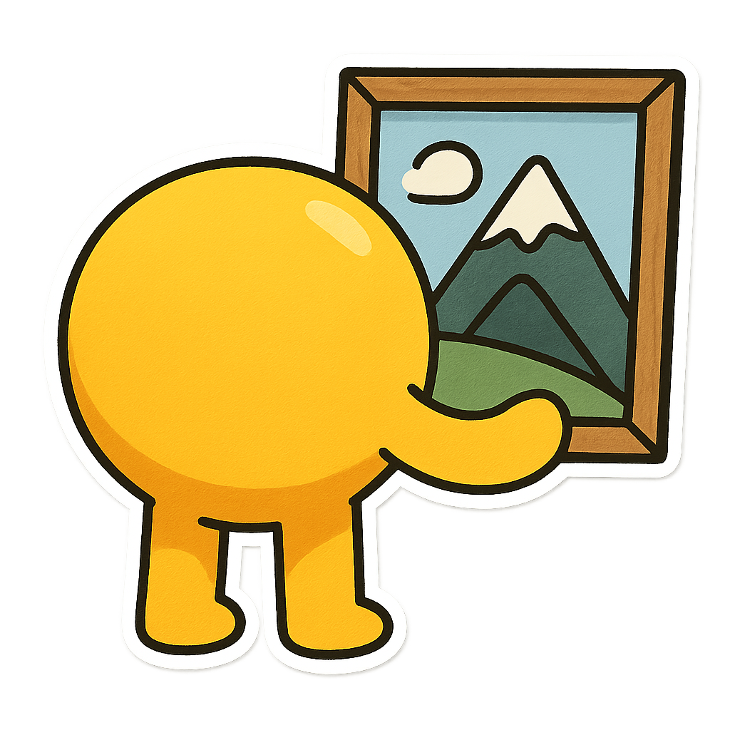 emoji finished painting