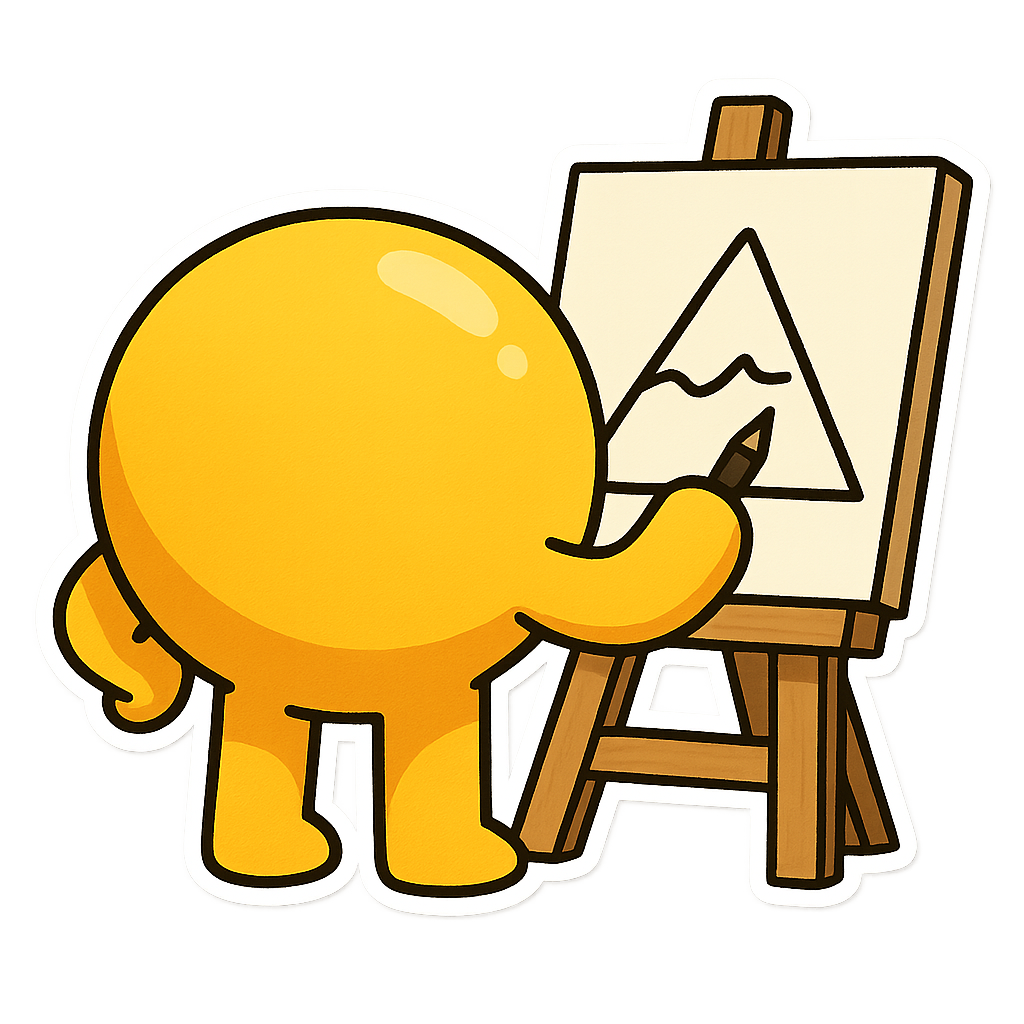 emoji painting